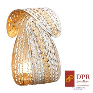 Golden Symphony Bangles with Intricate Musical Note Designs in 22kt Gold