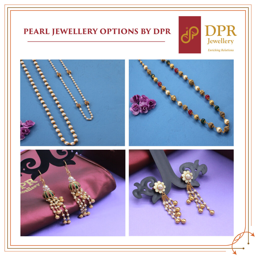 Gorgeous Necklaces & Pearl Chain Earrings